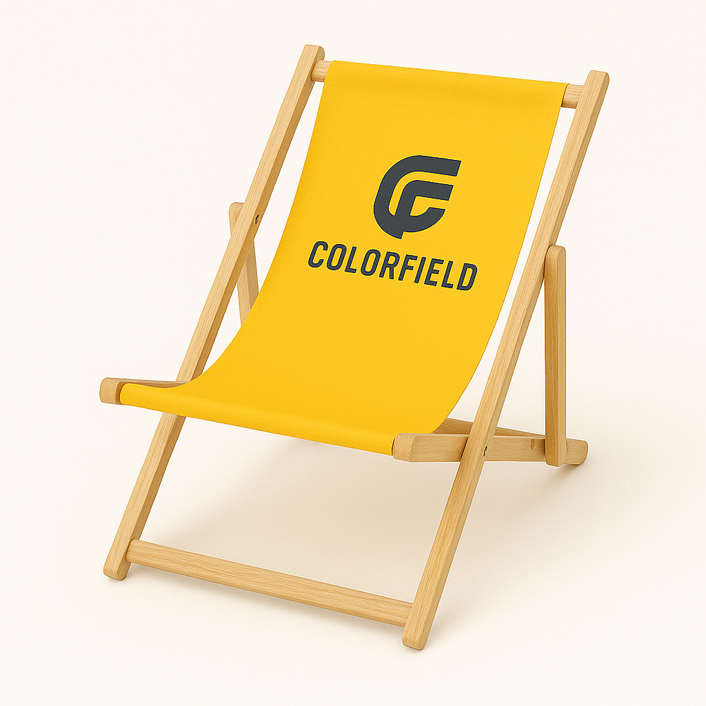 Producent drewnianych leżaków reklamowych, z możliwością własnego nadruku, leżaki firmowe