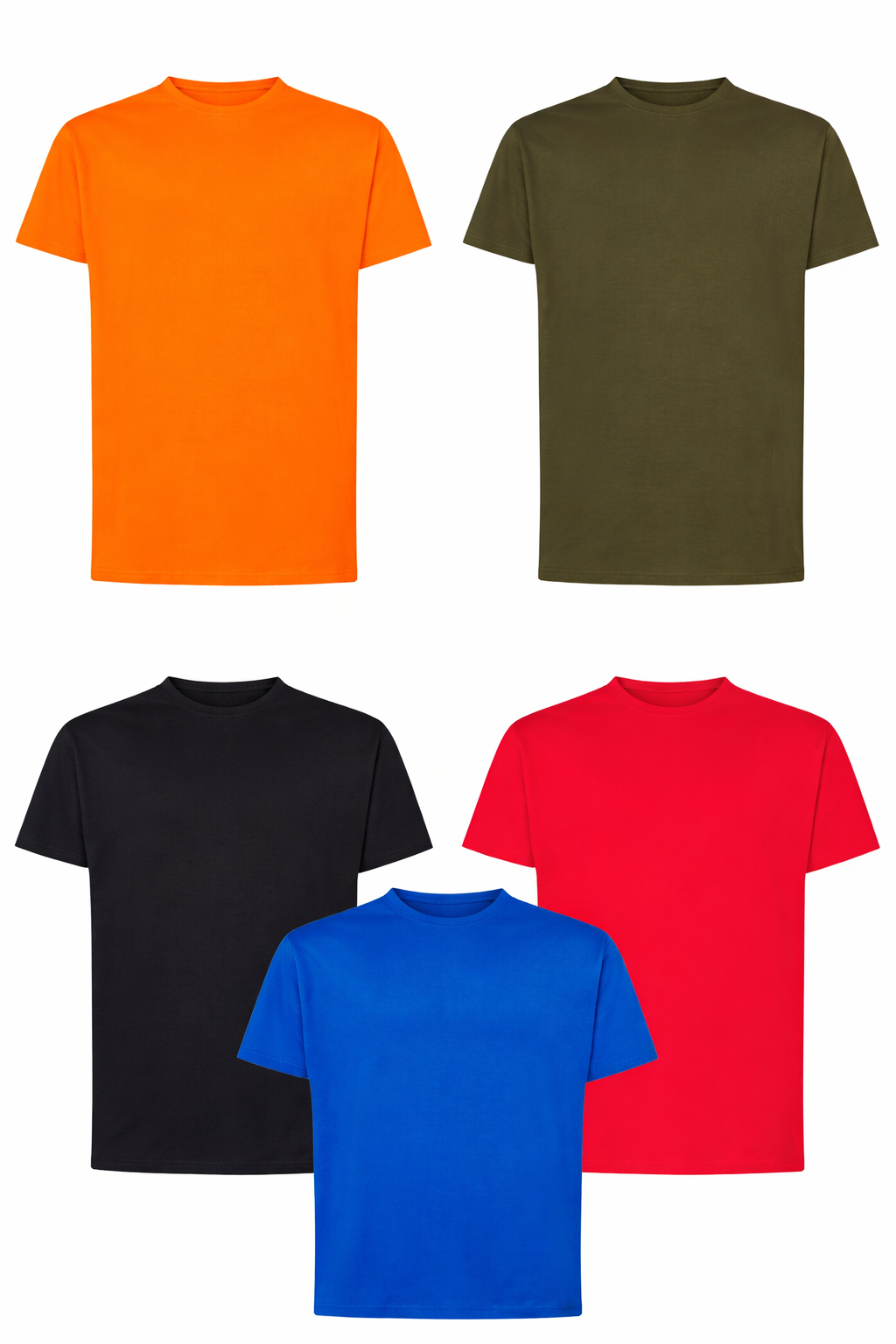 kolory koszulek bawełnianych