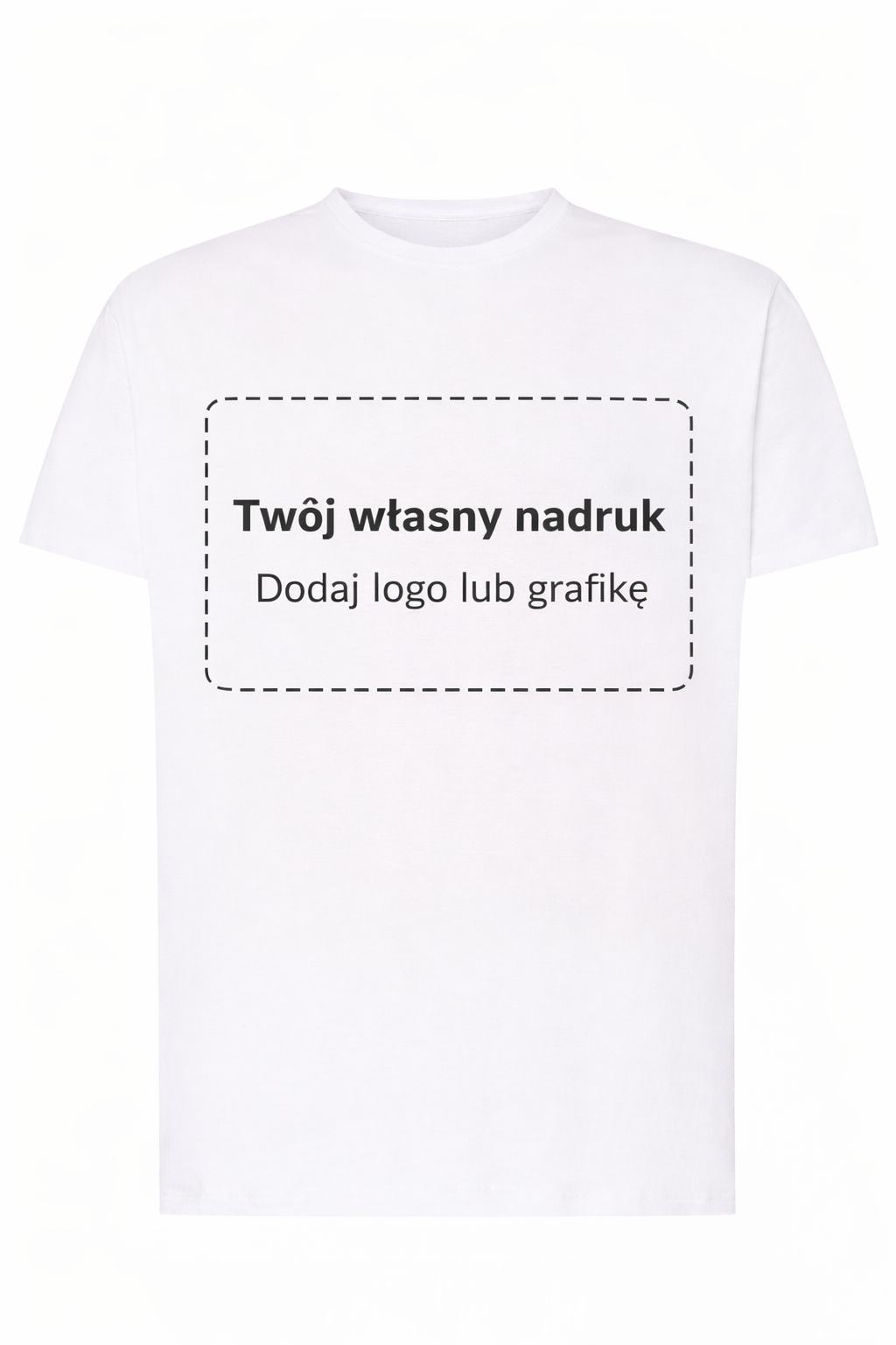 koszulka z logo koszulka bawełniana, firmowa, reklamowa, z nadrukiem DTF, własny nadruk