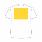 Koszulka bawełniana z nadrukiem na tyle, nadruk DTF, drukarnia pabianice